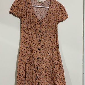 Rewind Button up Skater Dress
